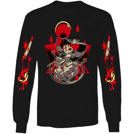 Long Sleeve Shirt - Fizz Halloween Slasher w/Printed Sleeves *PRE-ORDER*