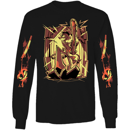 Long Sleeve Shirt - Striker Halloween Slasher  w/Printed Sleeves *PRE-ORDER*