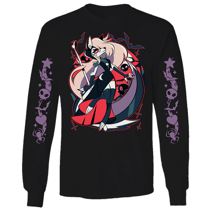 Long Sleeve Shirt - Loona Halloween 2024 w/Printed Sleeves *LAST CHANCE*