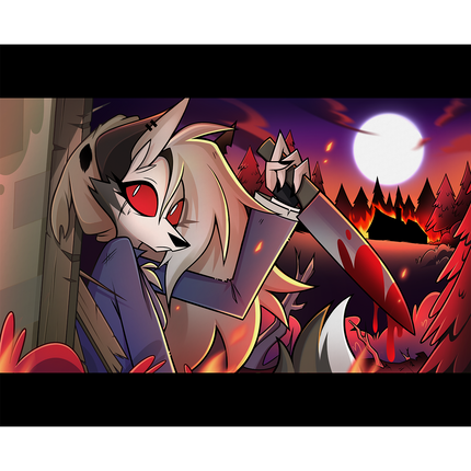Loona Halloween Slasher - Poster Print *PRE-ORDER*