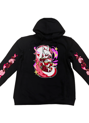 Pullover Hoodie - Loona Valentines 2025  w/Printed Sleeves *LAST CHANCE*