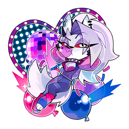 Helluva Pride Sticker Sheet Set 1