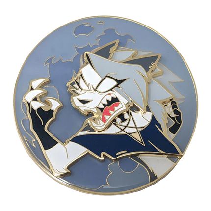 Loona's Howl - *GLOW* JUMBO Enamel Pin *LAST CHANCE*