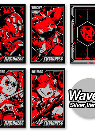 MADNESS: Project Nexus - Metal Card Set Series 1 Wave 1 Silver