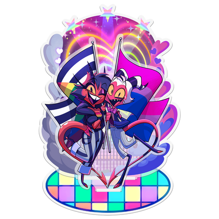 Moxxie + Millie - Pride 2025 Standee