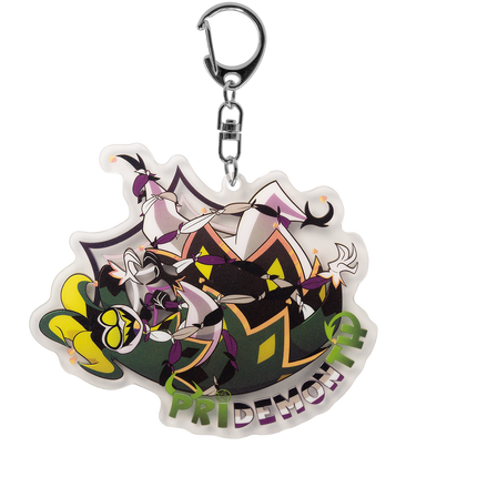 Mammon - Pride 2025 Acrylic Keychain *LIMITED STOCK*
