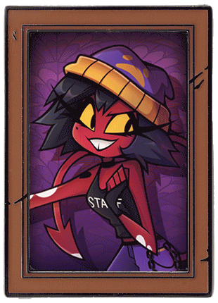Millie Ghost Fckrs Lenticular Pin