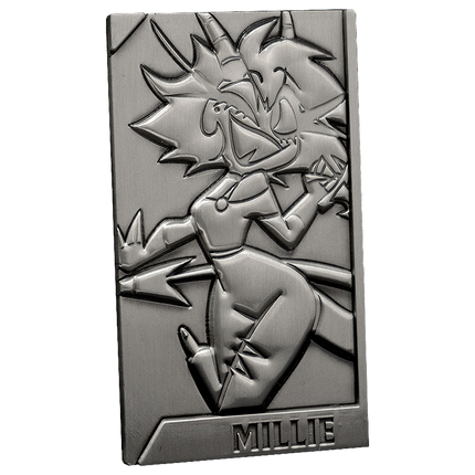 Millie Silver Plated Metal Collectible Card