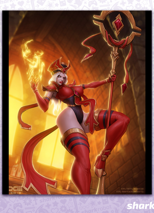 Inquisitor with a Nice Hat - Poster Print