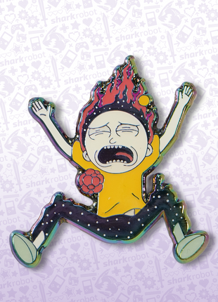 Rick and Morty: Rick Falling Rain Pin