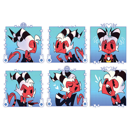 Moxxie Emoji Sticker Set *LAST CHANCE*