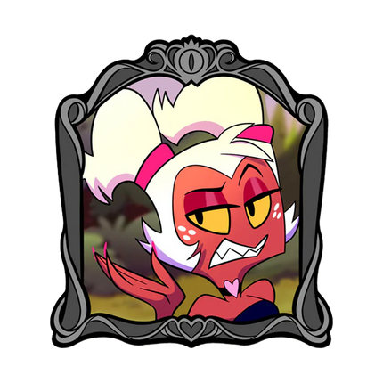 Moxxie Changing Portrait #2 - Lenticular Pin *LIMITED RUN*