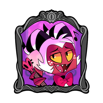 Moxxie Changing Portrait #2 - Lenticular Pin *LIMITED RUN*