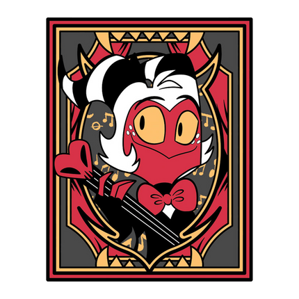 Poster Portrait - Moxxie - Oversized Enamel Pin *LAST CHANCE*