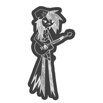 Sketchy Octavia Car Decal *2ND WAVE PRE-ORDER*