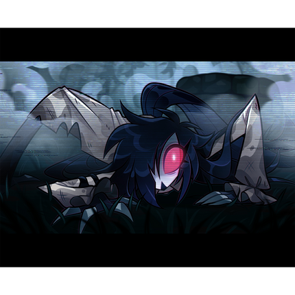 Octavia Halloween Slasher - Metal Print *PRE-ORDER*