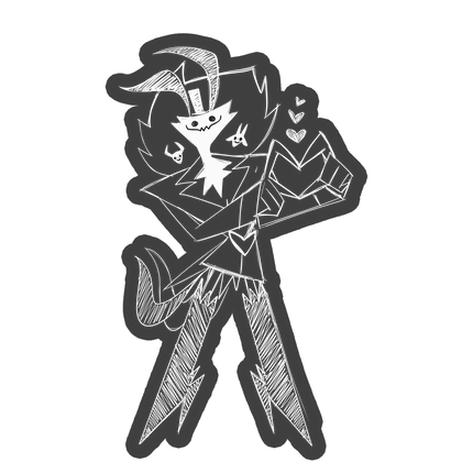 Sketchy Ozzie Car Decal *2ND WAVE PRE-ORDER*