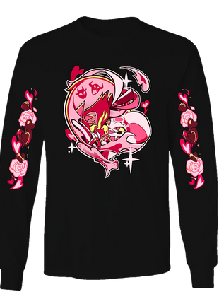 Long Sleeve Shirt - Ozzie and Fizz Valentines 2025  w/Printed Sleeves *LAST CHANCE*