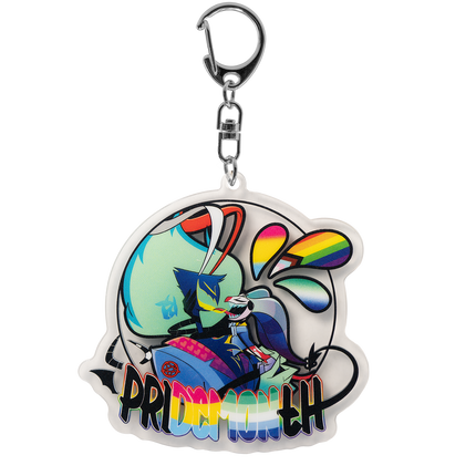 Fizzarolli & Ozzie - Pride 2025 Acrylic Keychain *LIMITED STOCK*