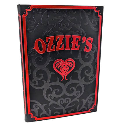 SKETCHBOOK - Black and Red Foil Ozzie's Notebook *LIMITED STOCK*