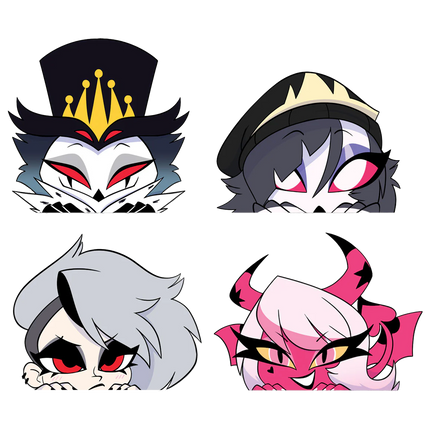 Helluva Boss Car Decal Pack 2 *LIMITED STOCK*