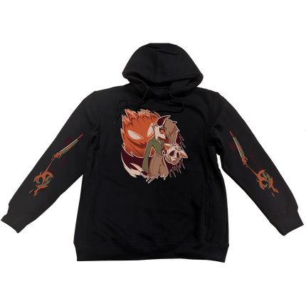 Pullover Hoodie - Loona Halloween Slasher w/Printed Sleeves *PRE-ORDER*