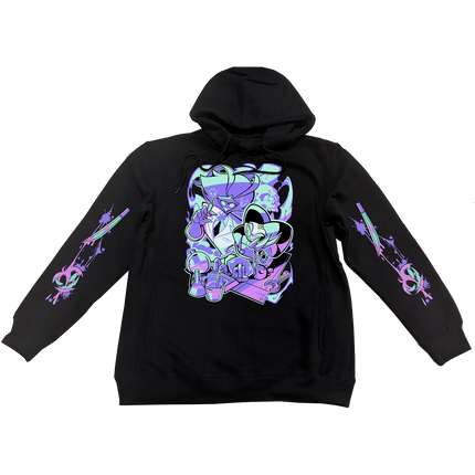 Pullover Hoodie - Ozzie Halloween Slasher w/Printed Sleeves *PRE-ORDER*