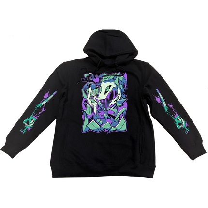 Pullover Hoodie - Stolas Halloween Slasher w/Printed Sleeves *PRE-ORDER*