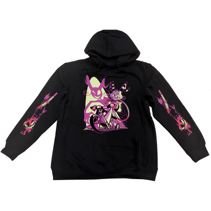 Pullover Hoodie - Wally Wackford Halloween Slasher w/Printed Sleeves *PRE-ORDER*
