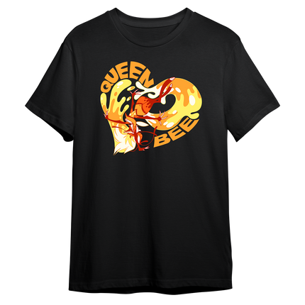 Queen Bee - Beelzebub Black T-Shirt