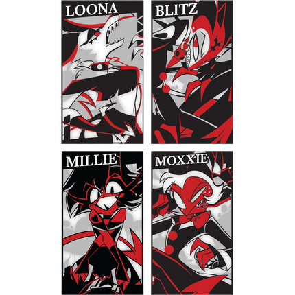 Helluva Boss Collectible Metal Cards - Series 2 - Wave 1 SILVER