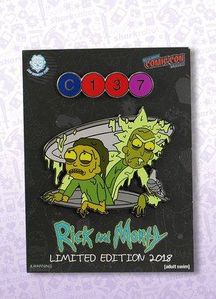 Rick and Morty: NYC Sewer Pin Set