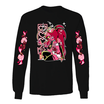 Long Sleeve Shirt - Sallie May Valentines 2025 w/Printed Sleeves *LAST CHANCE*