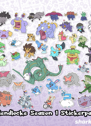 Friendlocke Season 1 Sticker Pack