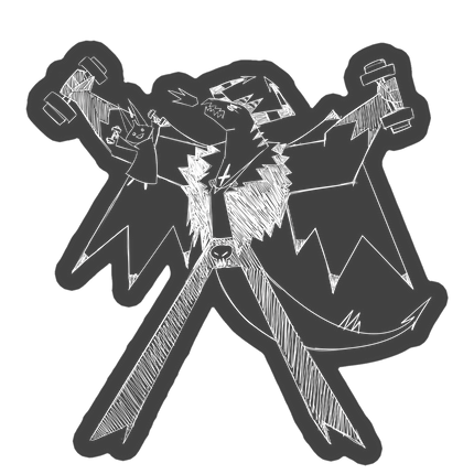Sketchy Satan Car Decal *2ND WAVE PRE-ORDER*