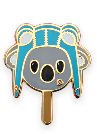RoboRoku Ace Koala Pop Enamel Pin