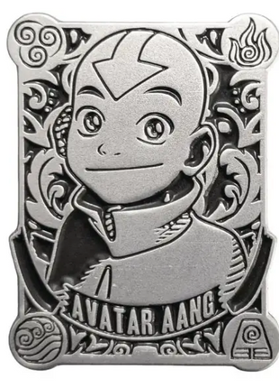 Avatar: The Last Airbender - Aang Silver Badge Pin
