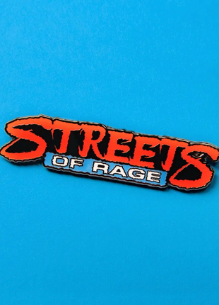 SEGA Streets of Rage Logo Pin Badge