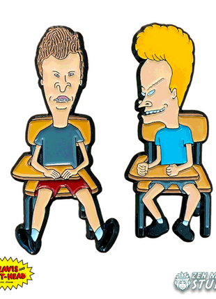In Class - Beavis and Butt-Head Pin Set