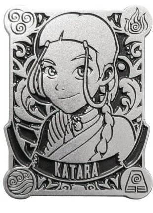 Avatar the Last Avatar Silver Badge Katara Pin