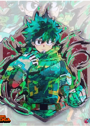 My Hero Academia: Painterly Series: Izuku Midoriya (Deku) (Green Variant) - Limited Edition Pin