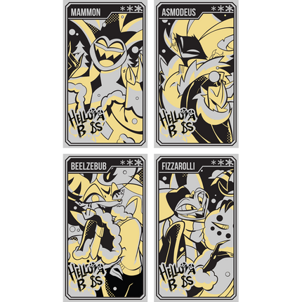 Helluva Boss Collectible Metal Cards - Winter 2024 - Wave 3 *LIMITED EDITION*