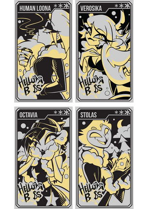 Helluva Boss Collectible Metal Cards - Winter 2024 - Wave 2 *LIMITED EDITION*