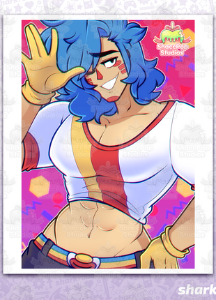 Wave For The Camera - SFW Poster Print