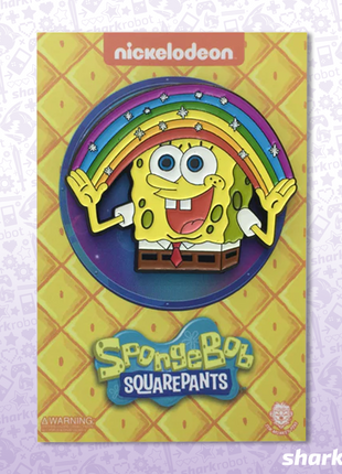 Imagination! - SpongeBob Squarepants Enamel Pin
