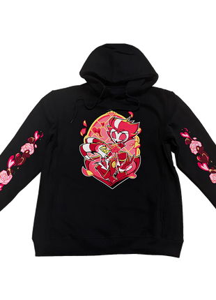 Pullover Hoodie - Blitz and Stolas Valentines 2025  w/Printed Sleeves *LAST CHANCE*