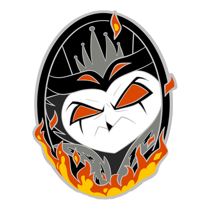 Stolas Fiery Portrait - Enamel Pin *LAST CHANCE*