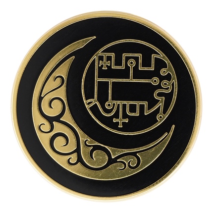 Stolas Grimoire Seal - Gold Enamel Pin *LAST CHANCE*