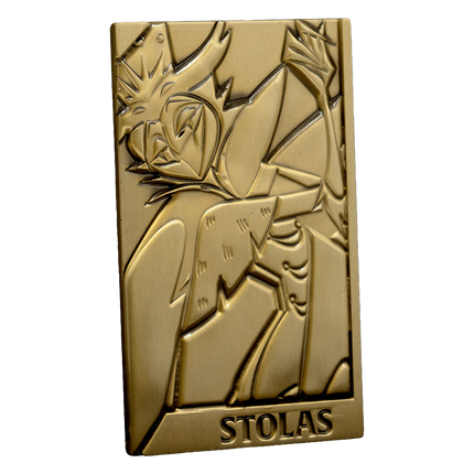Stolas Gold Plated Metal Collectible Card