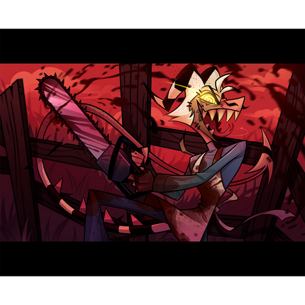 Striker Halloween Slasher  - Metal Print *PRE-ORDER*